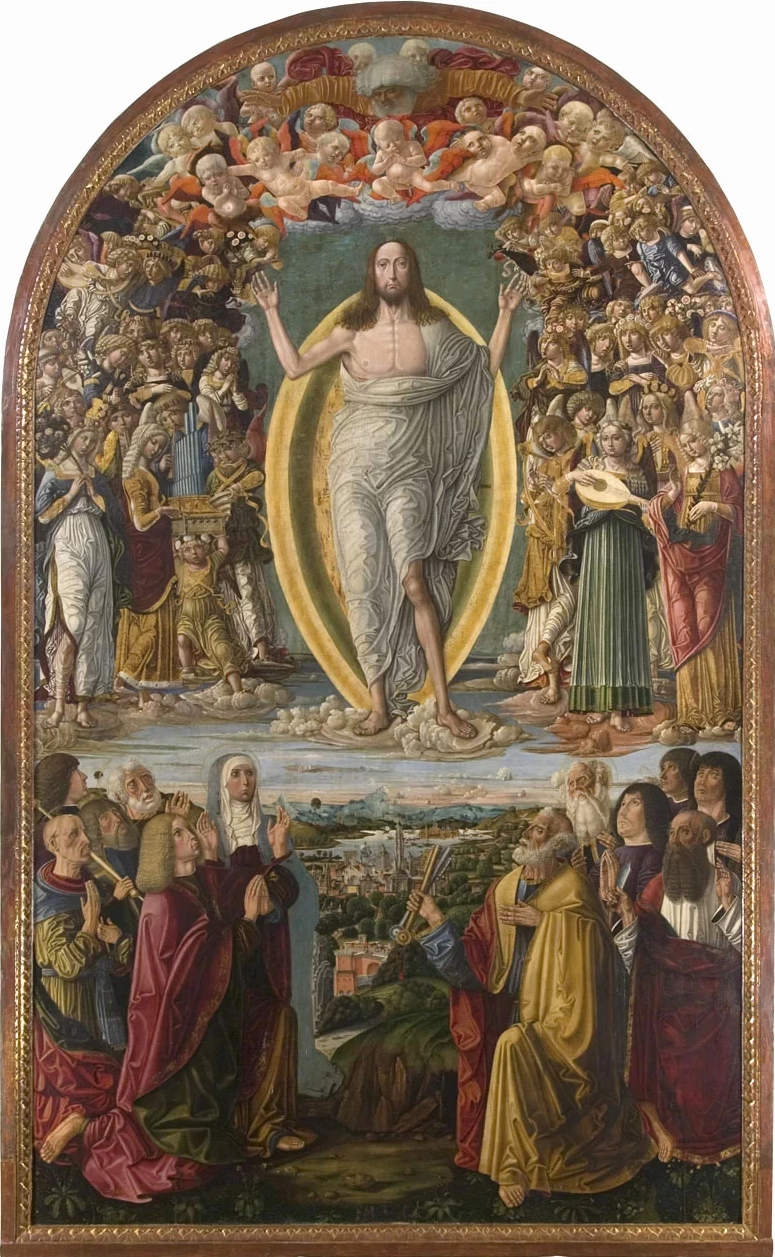 Ascensione di Gesù - Pinacoteca Nazionale di Siena